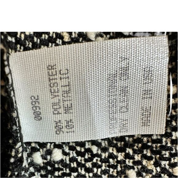 Alberto Malaki open front vest polyester fringe metallic size small - Picture 4 of 5